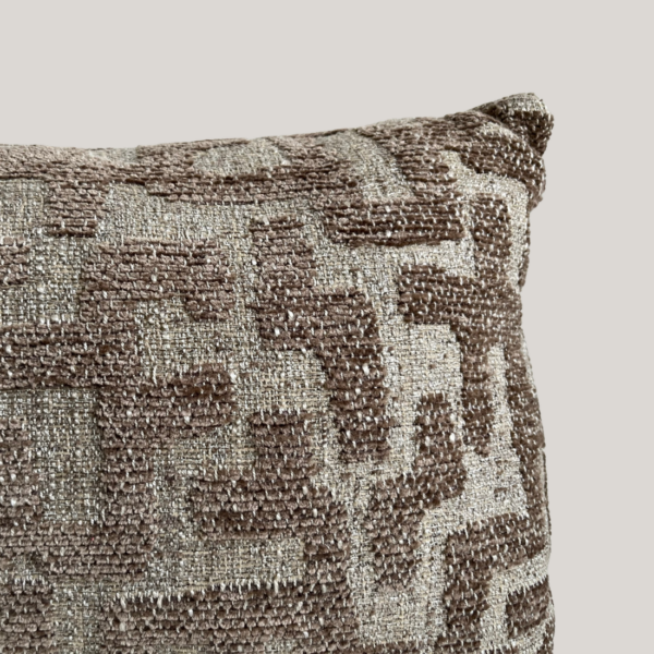 Kussen Nina Brown60x60 - Afbeelding 2