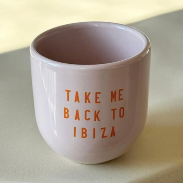 Kopje Take me back to Ibiza - Roze - Afbeelding 2