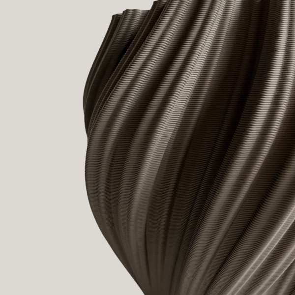 Vaas Hongmao Warm Grijs Detail