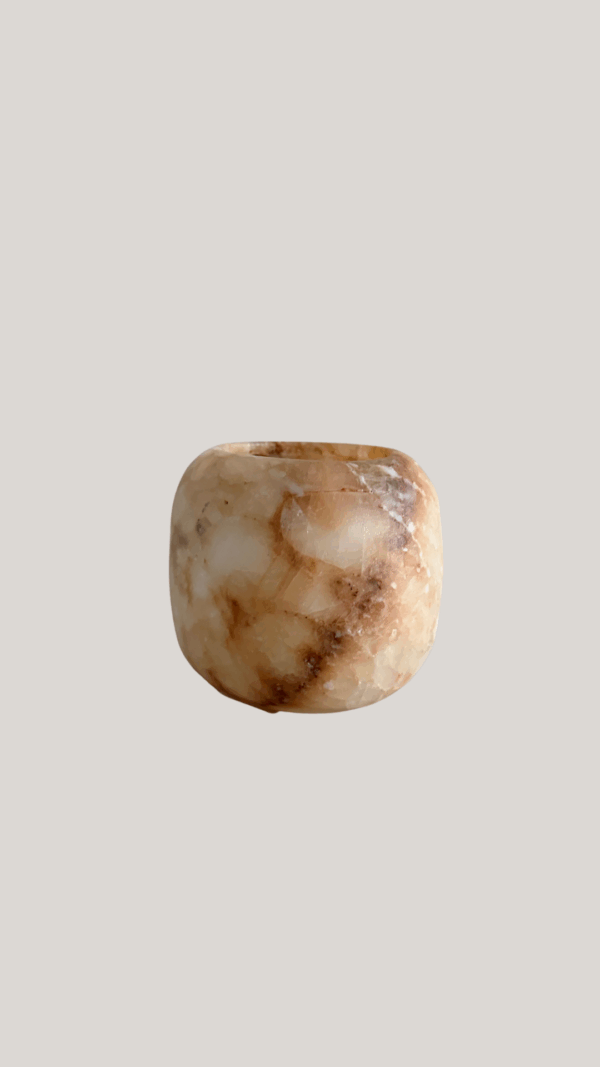 Waxinelichthouder Alabaster Medium