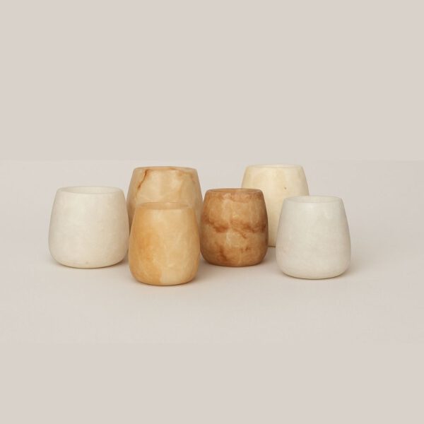 Alabaster druppel assorti